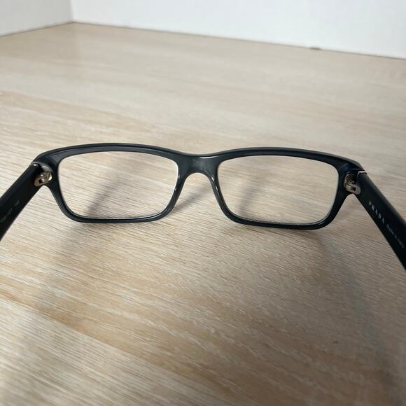 Prada VPR16M TV4-1O1 Eyeglasses Gray Square Frames READ 53-16-140 - Picture 5 of 11